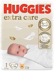 HUGGIES Elite Soft 1 3-5 kg 26 ks