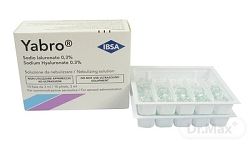 Ibsa Yabro roztok na rozprašovanie s kyselinou hyalurónovou 0,3% sterilný 10 x 3 ml 30 ml