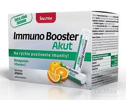 Immuno Booster Akut SALUTEM roztok v ampulkách s Betaglukánom 10 x 25 ml