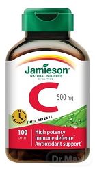 Jamieson VitaminC 500mg predl.UC. 100 tabliet