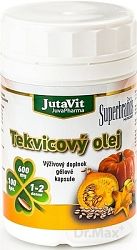 JutaVit Tekvicový olej v gélových kapsuliach 600 mg 100 kapsúl