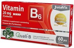 JutaVit Vitamín B6 20 mg tbl 60 ks