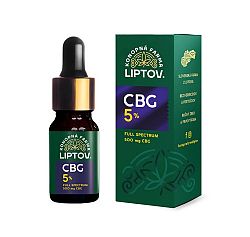 Konopná Farma Liptov Full Spectrum 5% CBG konopný olej 10 ml