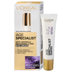 L'Oréal Age Specialist 55+ Peptides & Caffeine Eye Cream 15 ml