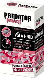 Leroy cosmetics Predator Parazit 2 x 100 ml + hrebeň darčeková sada