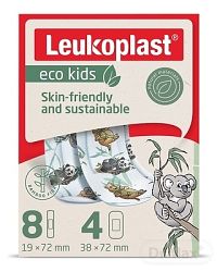 Leukoplast ECO Kids náplast 2 velikosti 12ks