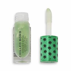 Makeup Revolution Good Vibes Chilled Bomb olej na pery s konopným olejom 4,6 ml