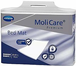 MoliCare Premium Bed Mat 9 kvapiek 60x60 absorpčné podložky 15 ks