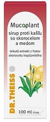 Mucoplant Sirup proti kašľu so skorocelom a medom sir.1 x 100 ml