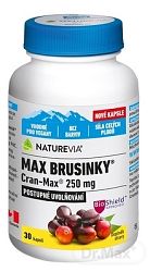 NatureVia Max Brusinky Cran-Max 30 kapsúl