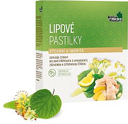 Naturprodukt Lipové pastilky