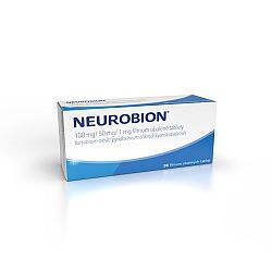 Neurobion 100 mg/50 mg/1 mg filmom obalené tablety tbl.flm. 30 x 100 mg/50 mg/1 mg