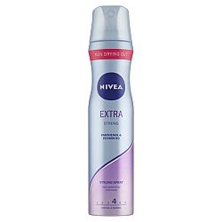 Nivea Hair Extra Strong lak na vlasy pre extra silnú fixáciu stupeň tuženia č. 4 250 ml