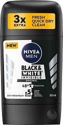 Nivea Men Black & White Invisible Original deostick 50 ml