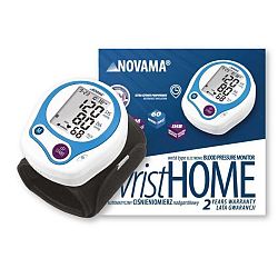 NOVAMA WRIST HOME Zápästný tlakomer s IHB a ESH