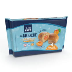 Nutri Free Le Brioche Bezlepkové, bezlaktózové sladké rohlíky s kúskami čokolády 200 g