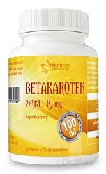 Nutricius Betakaroten Extra 15 mg 100 tabliet