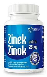 Nutricius Zinek Extra 25 mg 100 tabliet