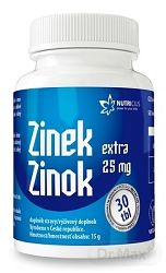 Nutricius Zinek Extra 25 mg 30 tabliet