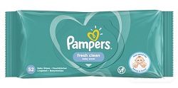 Pampers Fresh Clean detské vlhčené utierky, 52 ks