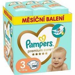 Pampers Premium MBP S3 200ks (6-10kg)