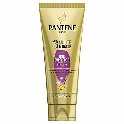 Pantene Pro-V 3minute Miracle Superfood Full & Strong balzám na vlasy 200 ml