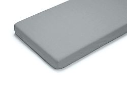 Petite&Mars Napínacia plachta nepremokavá Soft Dream Dry Grey 60x120