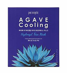 Petitfee & Koelf Agave Cooling Hydrogel Face Mask Chladiaca hydrogélová textílna maska 5 x 32 g