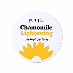 Petitfee & Koelf Chamomile Lightening Hydrogel Eye Mask Harmančeková hydrogélová rozjasňujúca maska na oči 60 x 84 g