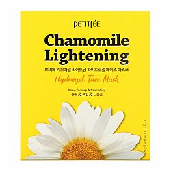 Petitfee & Koelf Chamomile Lightening Hydrogel Face Mask Harmančeková zosvetľujúca hydrogélová textílna maska 5 x 32 g