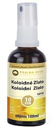 Pharma Activ Koloidné zlato 10ppm spray 100 ml