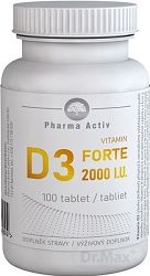 Pharma Activ Vitamin D3 FORTE 2000 I.U.