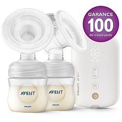 Philips AVENT Odsávačka materského mlieka elektronická nabíjacia DUO SCF398