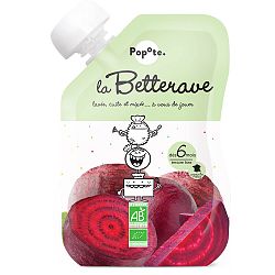 Popote Bébé Food Kapsička Popote Bio Červená repa 120 g