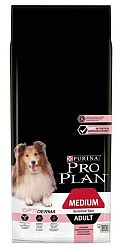 Purina Pro Plan Medium Adult Sensitive Skin losos 14 kg