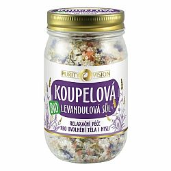 Purity Vision Bio Levandulova Kupelova Sol 400g