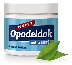 Refit Opodeldok extra silný masť s mentolom 200 ml