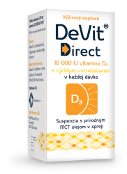 S&D Pharma DeVit Direct 10 000 IU sprej 6 ml