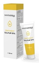 Santaderm OINTMENT SULFUR 10% masť s obsahom síry 30 ml