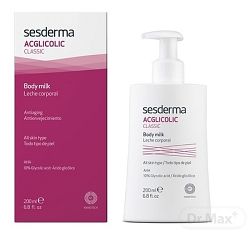 Sesderma Acglicolic Classic telové mlieko spevňujúce s peelingovým efektom (Nanotech, 10% Glycolic Acid) 200 ml