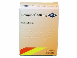 Solmucol 600 mg gra (vre.PE/Al/papier) 1x10 vrecúšok