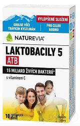 Swiss NatureVia Laktobacily 5 ATB 10 kapsúl