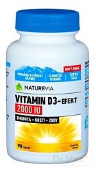 Swiss NatureVia Vitamin D3 Efekt 2000IU 90 tabliet