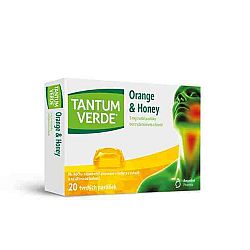 Tantum Verde Orange & Honey pas.ord.20 x 3 mg