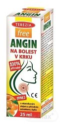 Terezia FreeAngin spr.na bol.v krku 25 ml