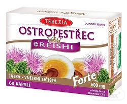 Terezia Ostropestřec+Reishi Forte 60 kapsúl