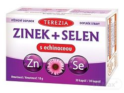 Terezia Zinok + selén s echinaceou 30 kapsúl