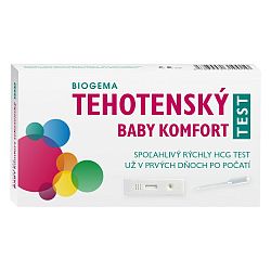 TEST TEHOT.BABY KOMFORT DOSTICKA 1KS BIOGEMA