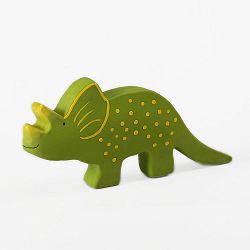 Tikiri Baby dinosaurus z prírodnej gumy triceratops trice 93008