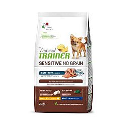 Trainer Natural Sensitive Dog NO GRAIN mini pstruh 2 kg